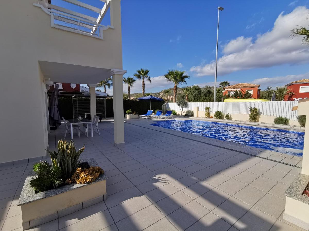 Villa De Lujo Con Piscina Privada, Jacuzzi Y Barbacoa Murcia Bagian luar foto